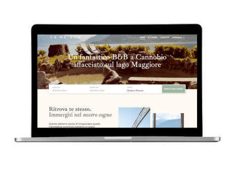 Sito web Cameison Cannobio