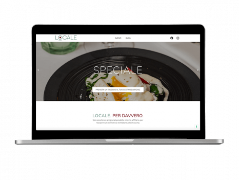Sito web ristorante Locale Milano