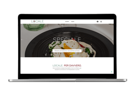 Sito web ristorante Locale Milano