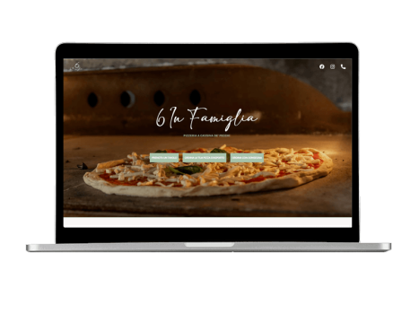 sito web pizzeria 6 in famiglia di Cassina de Pecchi